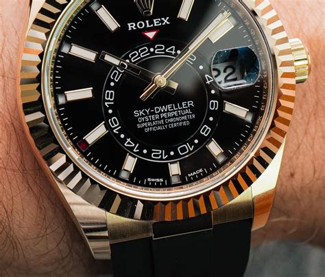 mens rolex sky dweller|rolex sky dweller models.